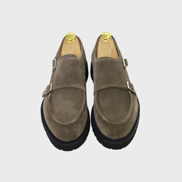 Monkstrap Suede Oliv