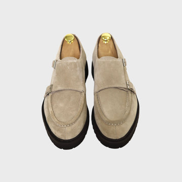 Monkstrap Suede Creme