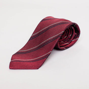 Krawatte Strick Rot
