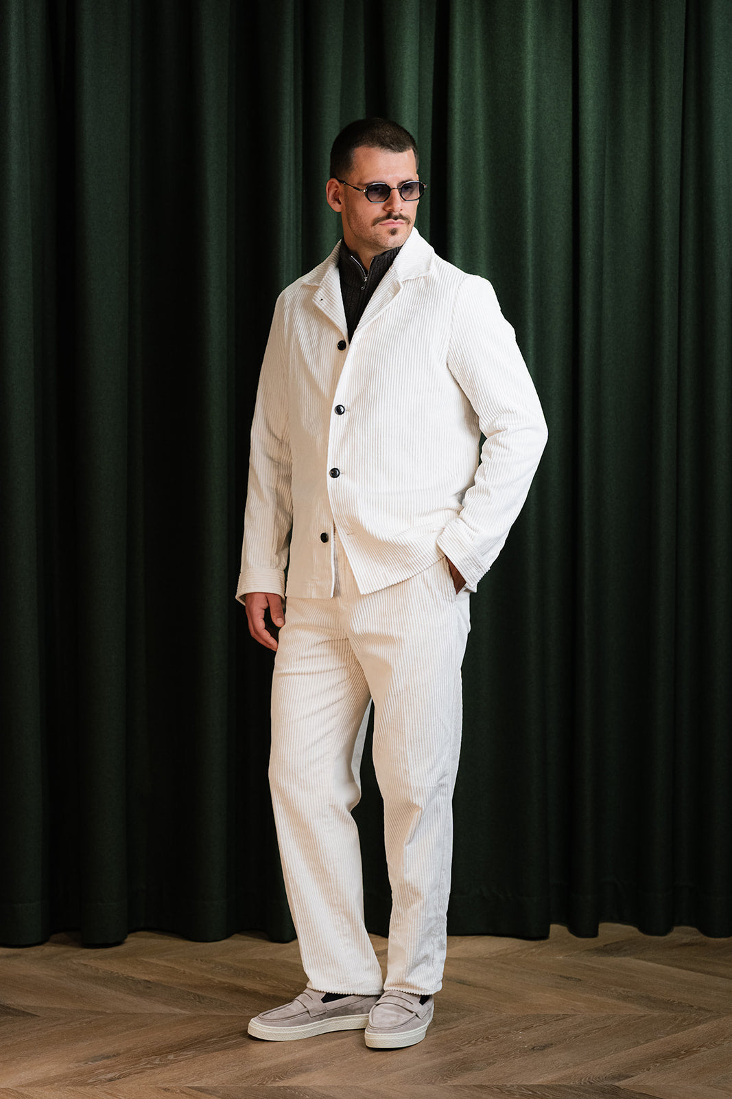 Overshirt Cord Off White