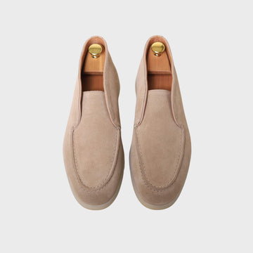 Hightop Boot Suede Beige