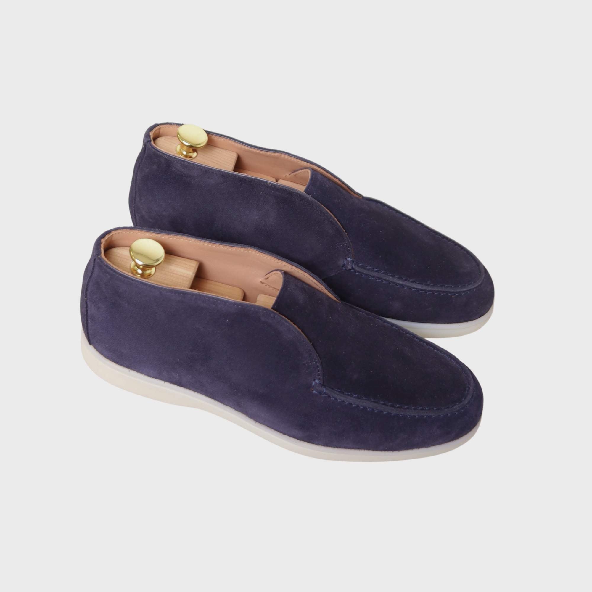 Hightop Boot Suede Navy