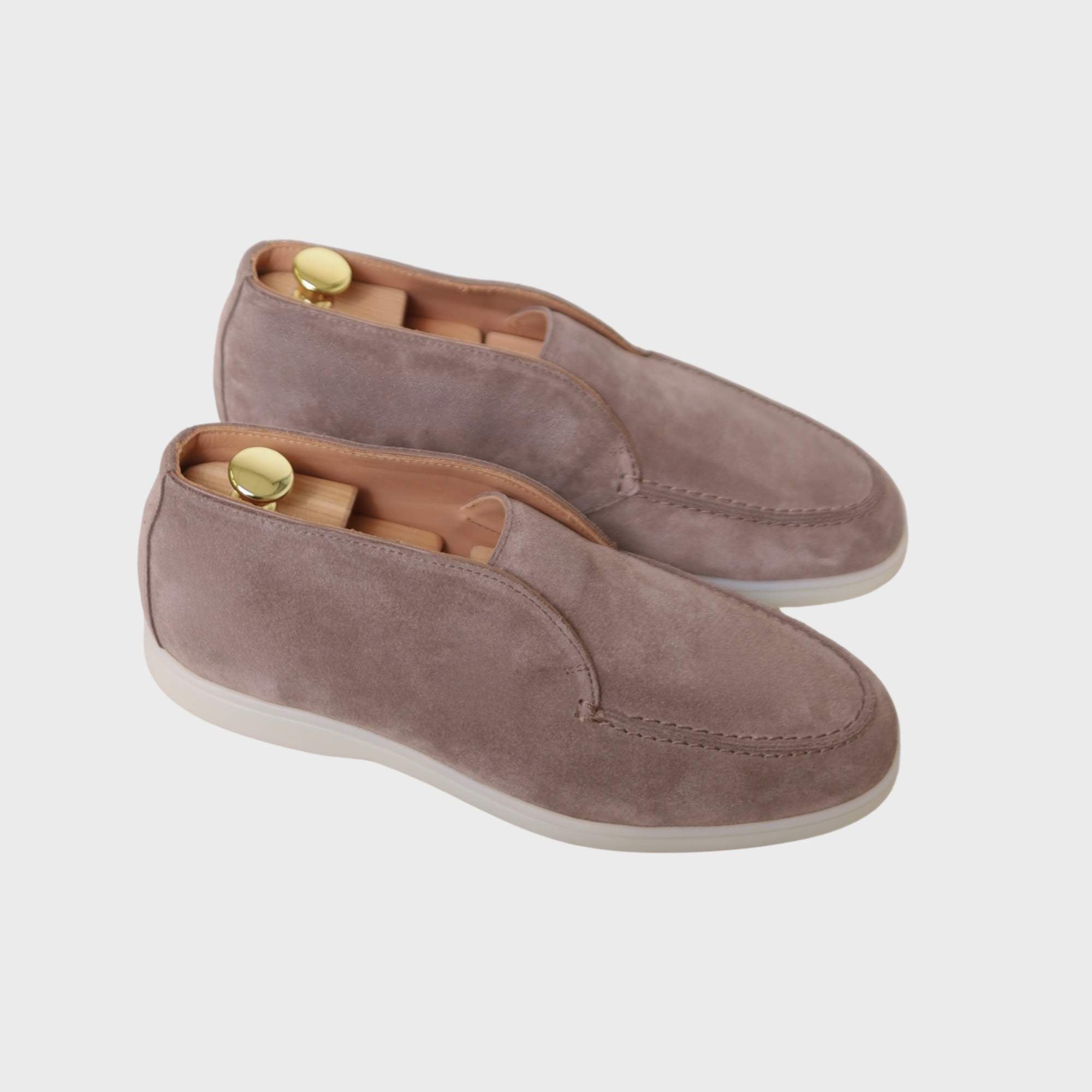 Hightop Boot Suede Taupe