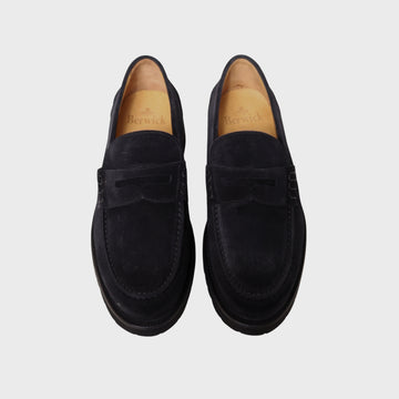 Penny Loafer Suede Black