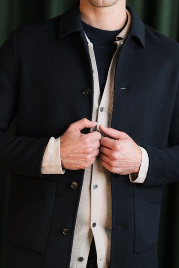 Overshirt Jackett Navy