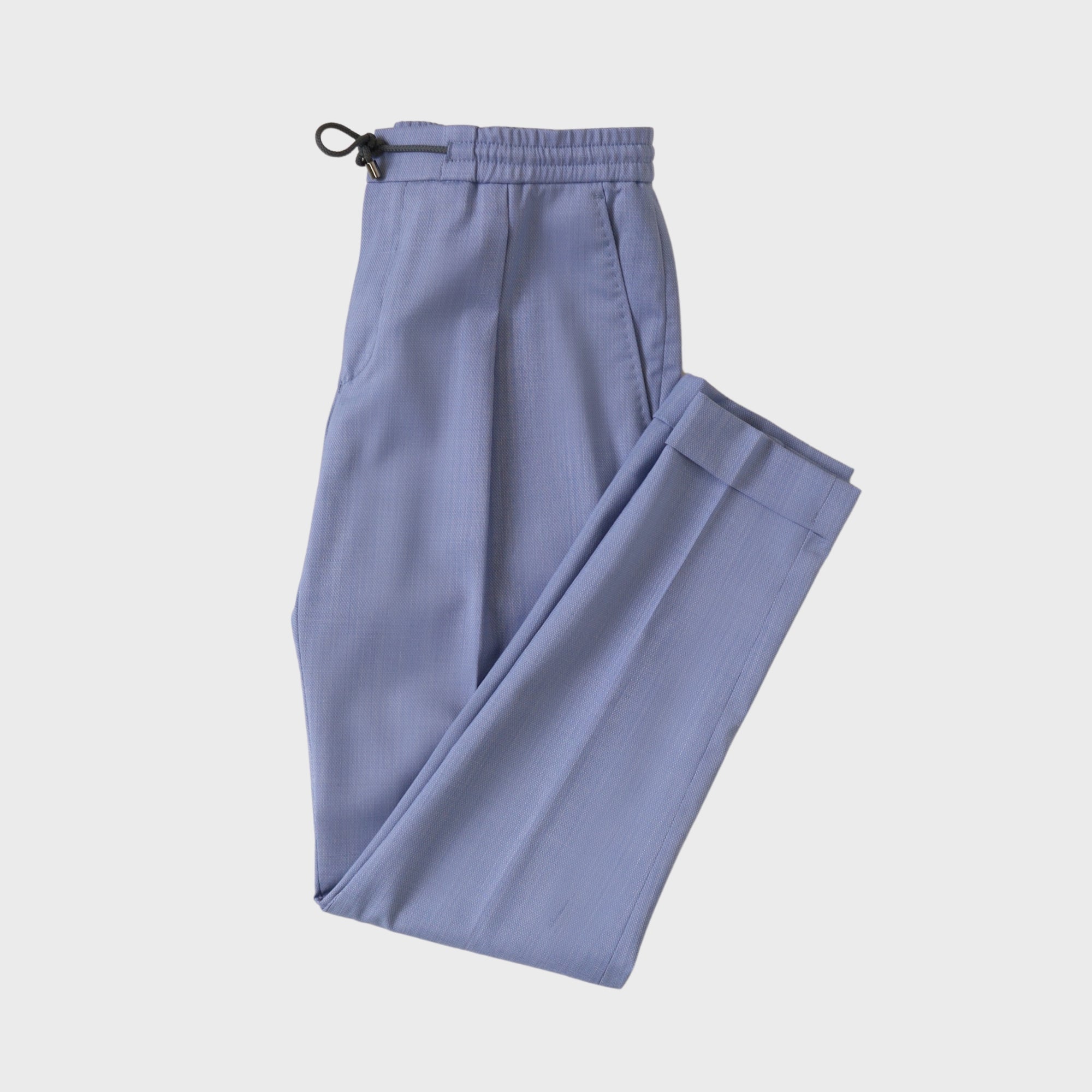 Hose FM mit Umschlag Hellblau