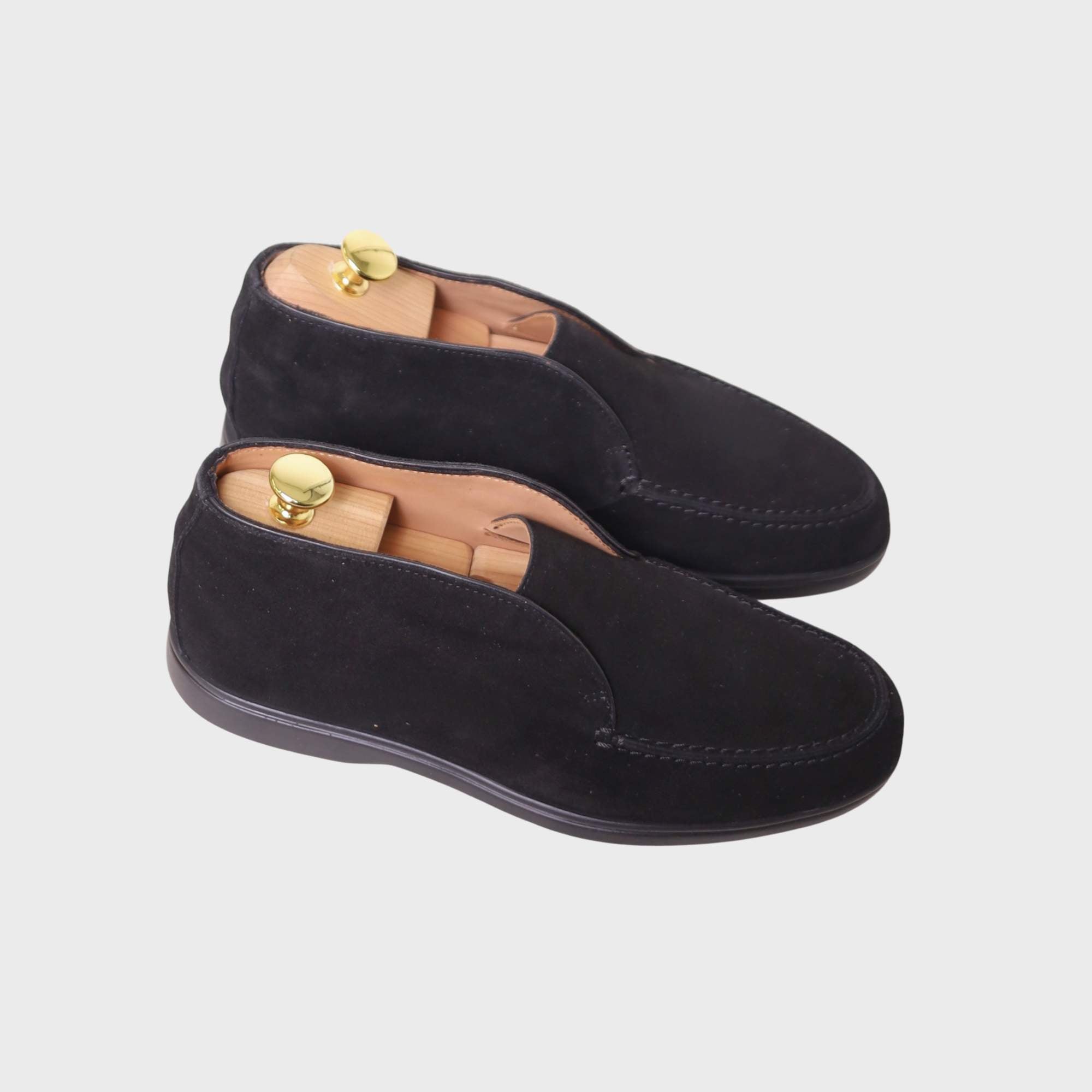 Hightop Boot Suede All Black