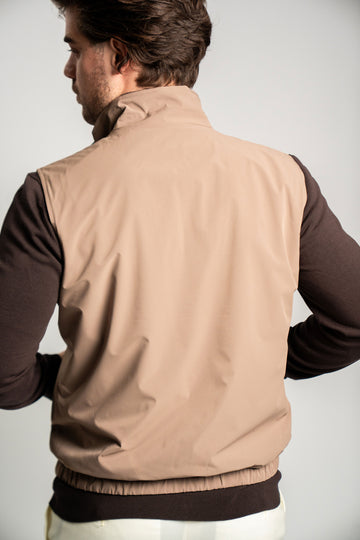 Weste Braun reversibel