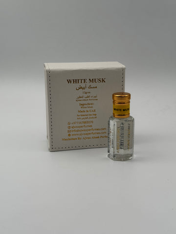 Öl WHITE MUSK Ajwaa Al Teeb - 12ml