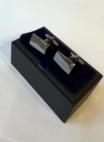 Manschettenknöpfe Stahl Black