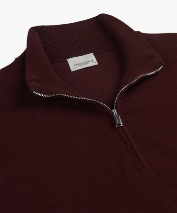 Half Zip Pullover Bordeaux