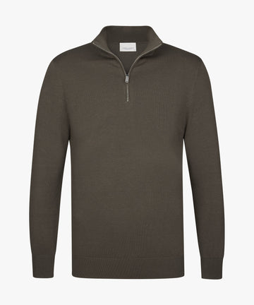 Half Zip Pullover Taupe