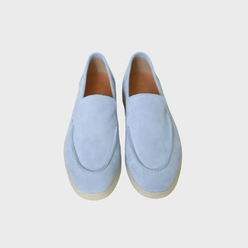 LowTop Slipper Suede LightBlue