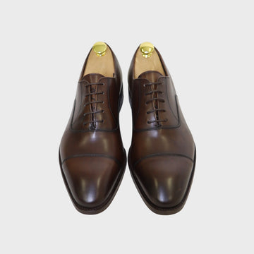 Oxford Klassik Cap Toe Dunkelbraun