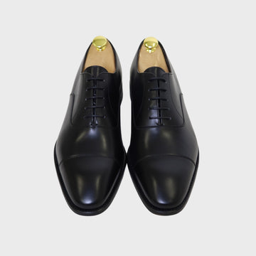 Oxford Klassik Cap Toe Schwarz