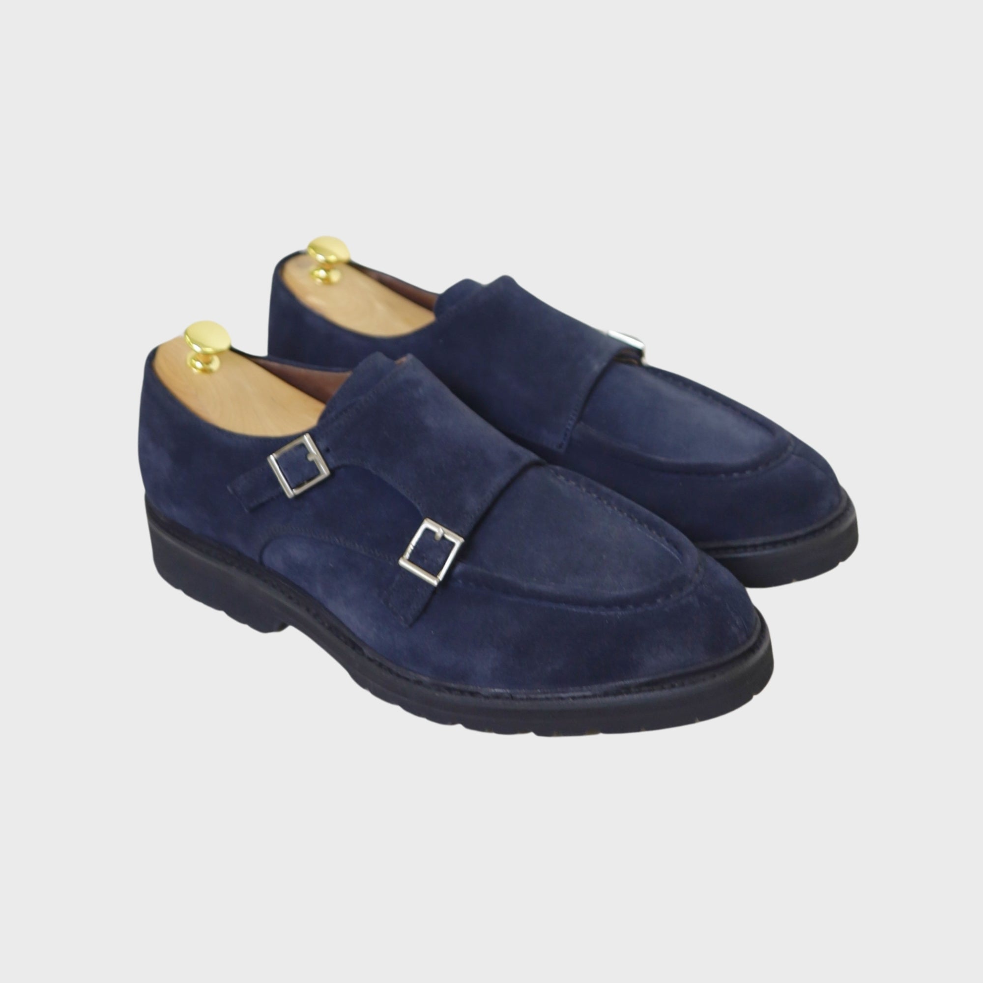 Monkstrap Suede Navy