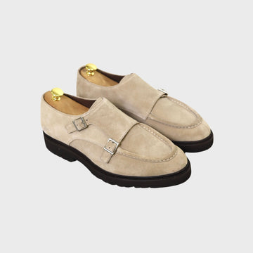 Monkstrap Suede Creme