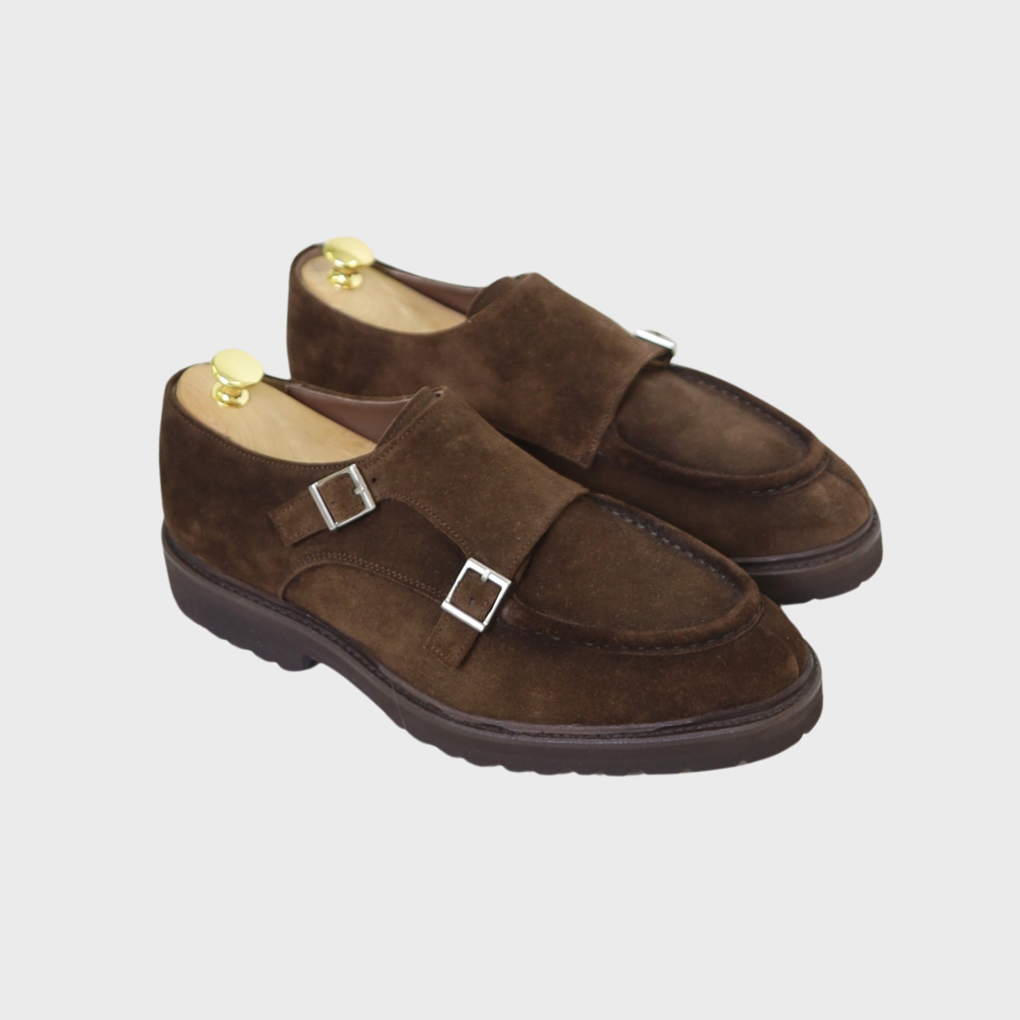 Monkstrap Suede Brown