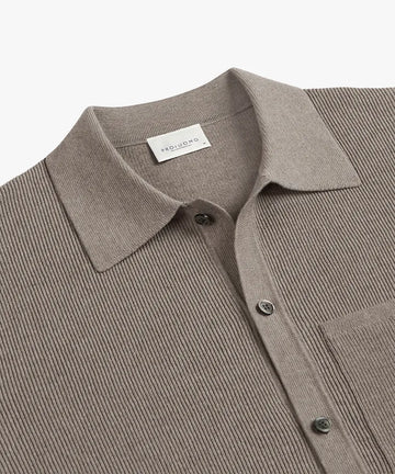 Overshirt Brown Knit