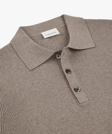 Rippjersey Longsleeve Brown