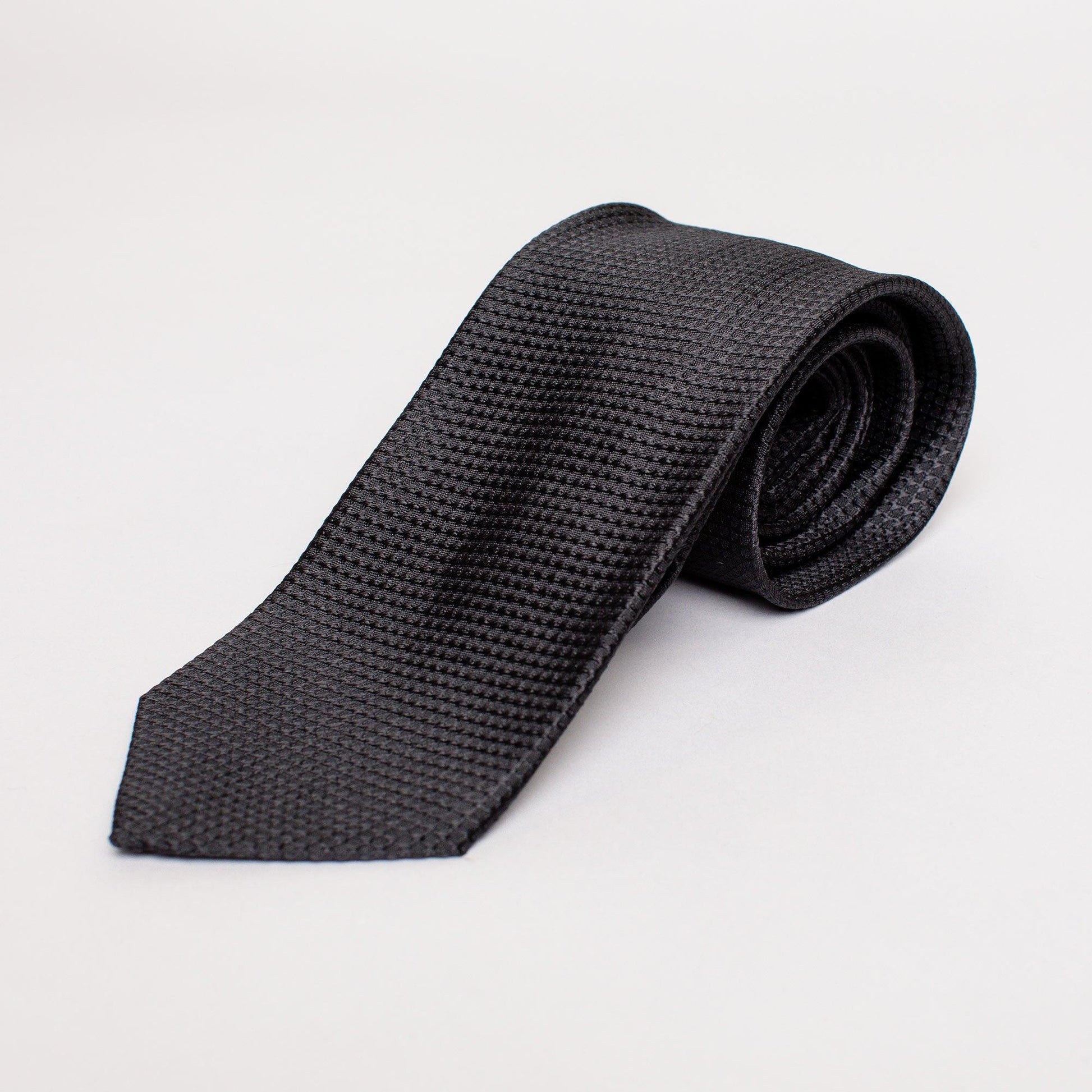 Krawatte Struktur Schwarz - JUCAN GmbH