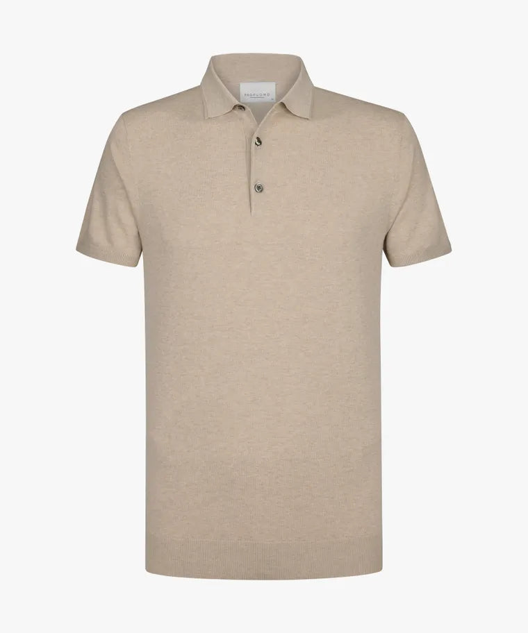 Polo T-Shirt Beige